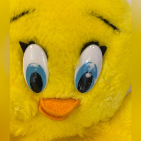 Vintage Daffy Duck and Tweety Bird Plush Puppets - Picture 4 of 11